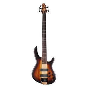Cort C5 Plus ZBMH OTAB 5 String Open Pore Tobacco Burst Electric Bass Guitar